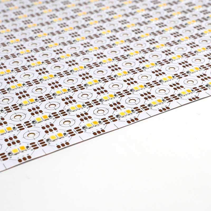 hoja de luz led individual blanca